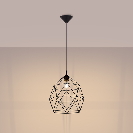 Lampe suspendue TRIOM 30 noir