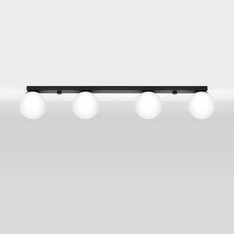 Plafonnier YOLI 4 noir