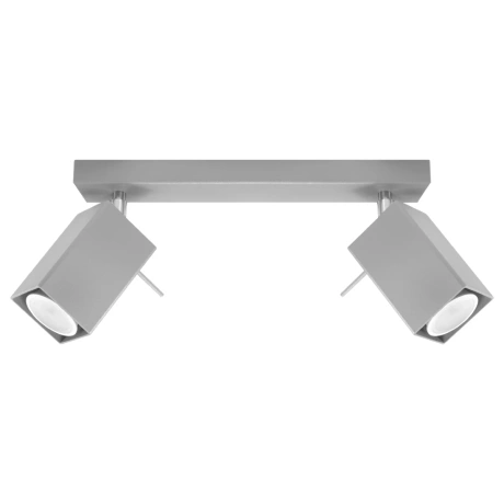 Plafonnier MERIDA 2 gris
