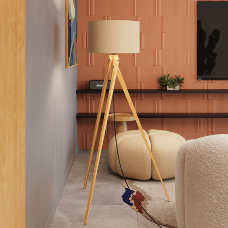 Lampadaire NATT beige