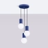 Lampe suspendue HALO 3P outremer
