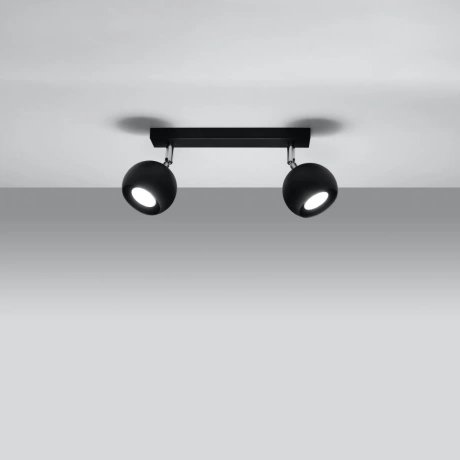 Plafonnier OCULARE 2 noir