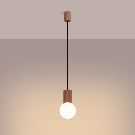 Lampe suspendue HALO 1 moka