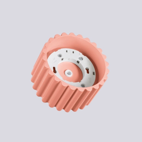 Plafonnier AURA 1 peach Gx53