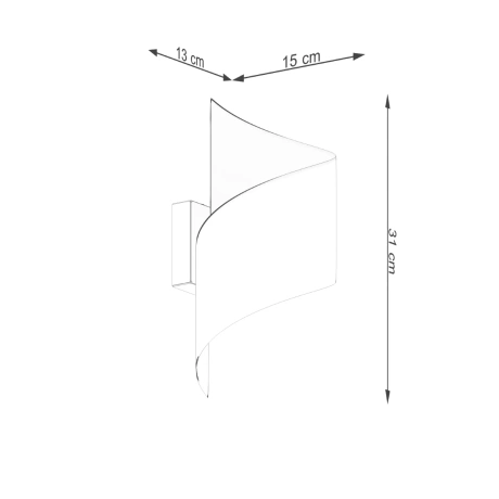 Applique TALASSA noir