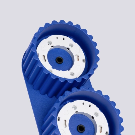 Plafonnier AURA 2 outremer Gx53