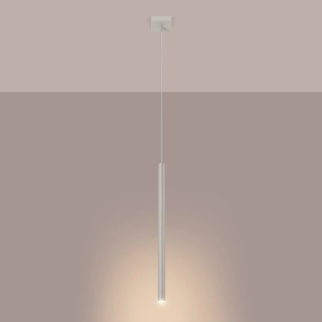 Lampe suspendue PASTELO 1 beige