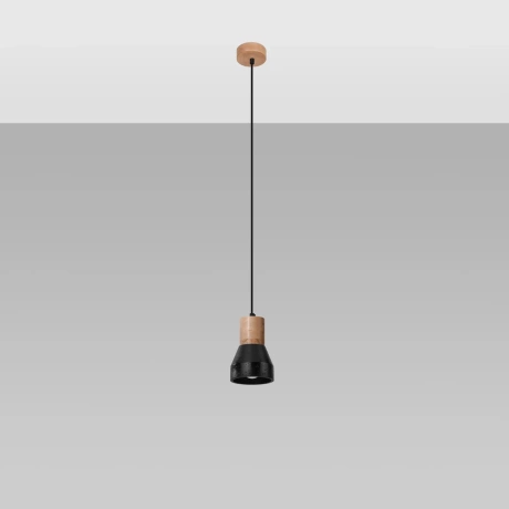 Lampe suspendue QUBIC noir