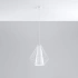 Lampe suspendue DEMI blanc