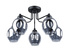 Lustre FILLAN 5 noir + 5x ampoule LED E27 3000K Warm 7.5W 620lm