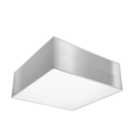 Plafond HORUS 25 GREY + 1x ampoule LED E27 3000K Warm 7.5W 620lm