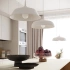Lampe suspendue FRIKA blanc