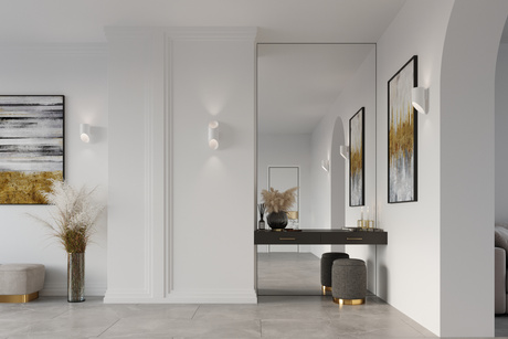 Applique PENNE 30 blanc + 1x ampoule LED G9 4000K froide 4.5W 530lm