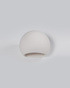 Applique en céramique GLOBE blanc + 1x ampoule LED E27 4000K Froid 7.5W 650lm
