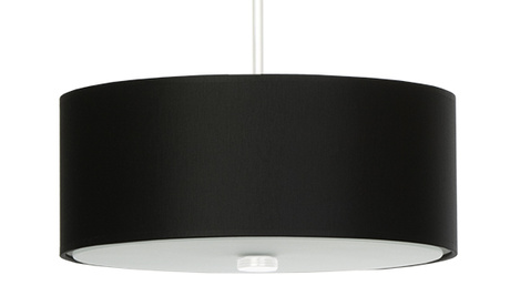 Lustre SKALA 30 noir + 3x ampoule LED E27 3000K Warm 7.5W 620lm