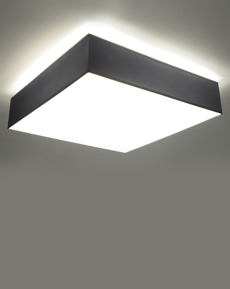 Plafond HORUS 55 GREY + 4x ampoule LED E27 4000K Cold 7.5W 650lm
