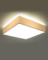 Plafond HORUS 45 BLANC + 3x ampoule LED E27 3000K Warm 7.5W 620lm