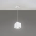 Lampe suspendue QUAD 1 blanc