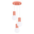 Lampe pendante HALO 3P peach