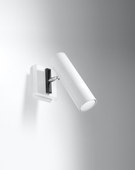 Applique DIREZIONE blanche + 1x ampoule LED GU-10 4000K froide 7W 630lm