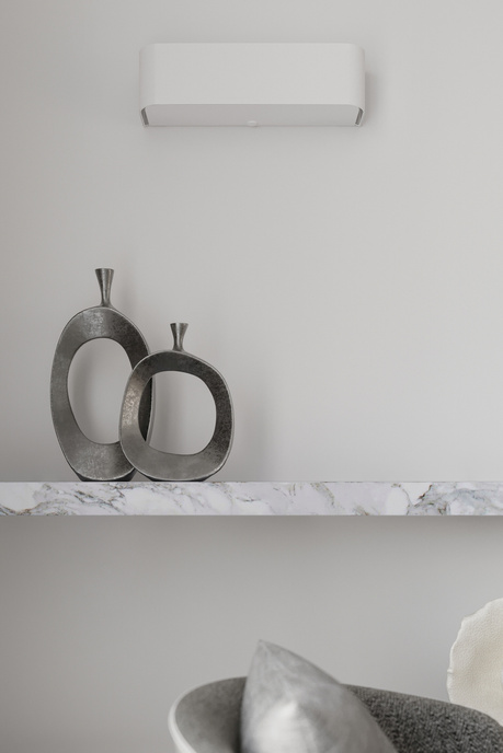 Lustre LOKKO 45 blanc + 5x ampoule LED E27 3000K Warm 7.5W 620lm