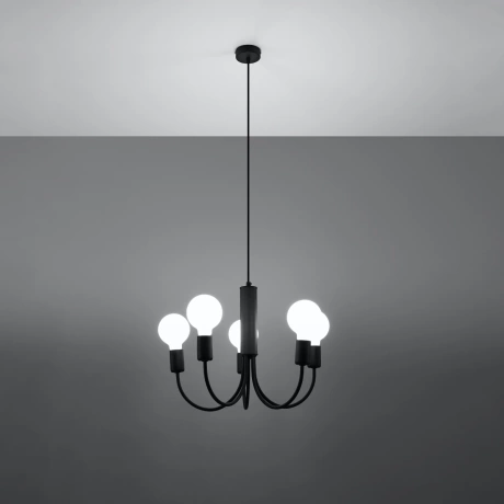 Lustre PICCOLO 5 noir