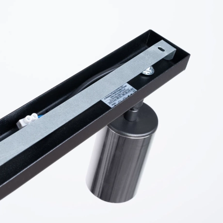 Plafonnier WINX 2 noir/chrome