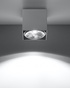 Plafond BLAKE White + 1x ampoule LED GU10 AR111 4000K COLD 10W 850lm