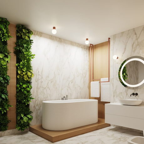 Plafonnier HALO moka IP44