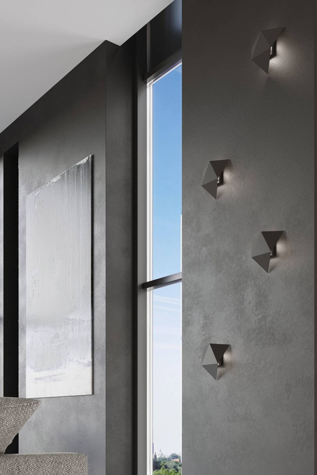 Applique SOLIDO noir + 1x ampoule LED G9 3000K Warm 4.5W 510lm