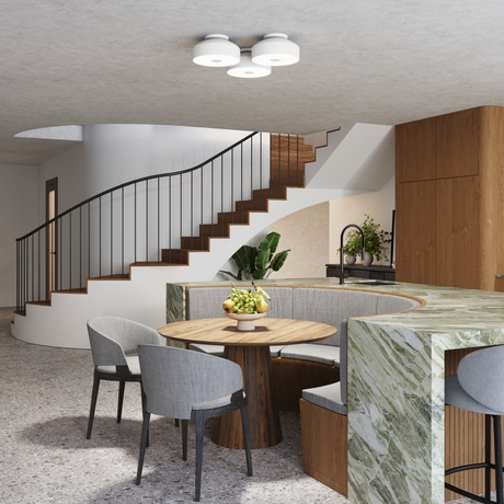 Plafonnier OMIQ blanc