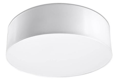 Plafond ARENA 35 WHITE + 2x ampoule LED E27 3000K Warm 7.5W 620lm