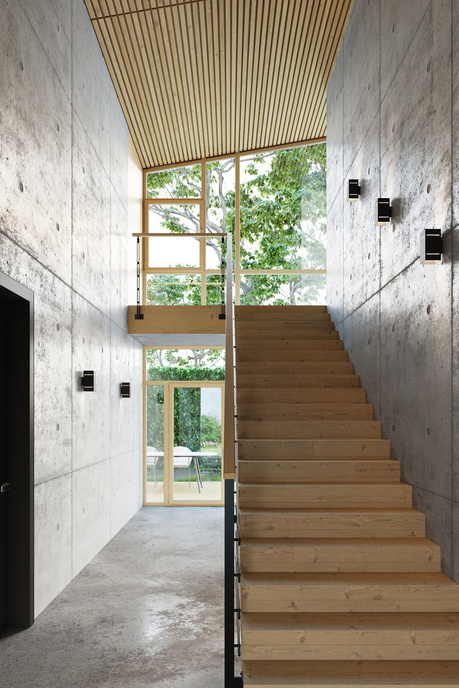 Applique BLOCCO noir + 1x ampoule LED G9 4000K Cold 4.5W 530lm