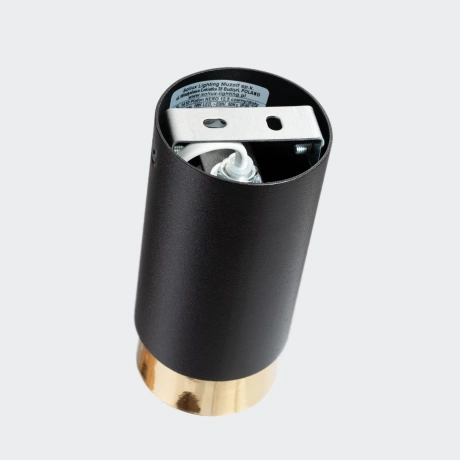 Plafonnier NERO 12,5 noir/doré