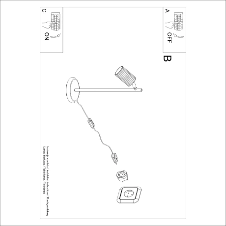 Lampe à poser KARBON vert olive