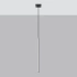 Lampe suspendue PASTELO 1 chrome