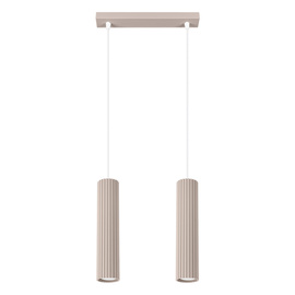 Lampe suspendue KARBON 2 taupe