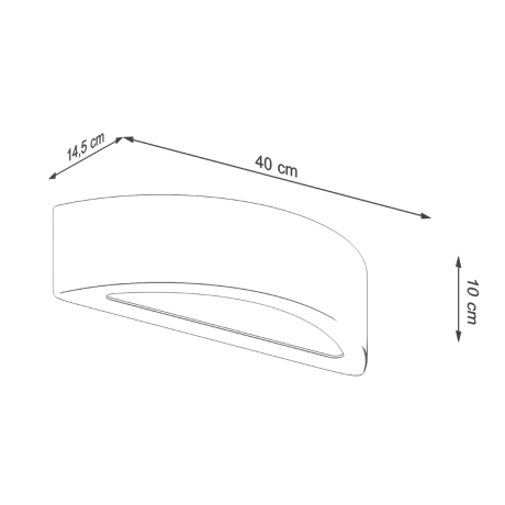 Applique ATENA béton