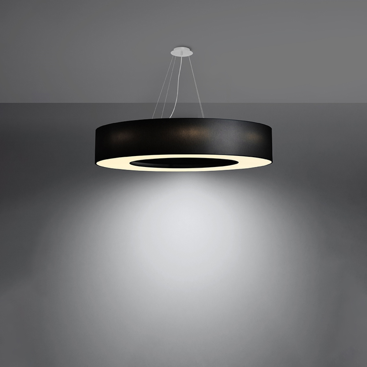 Lustre SATURNO 90 noir