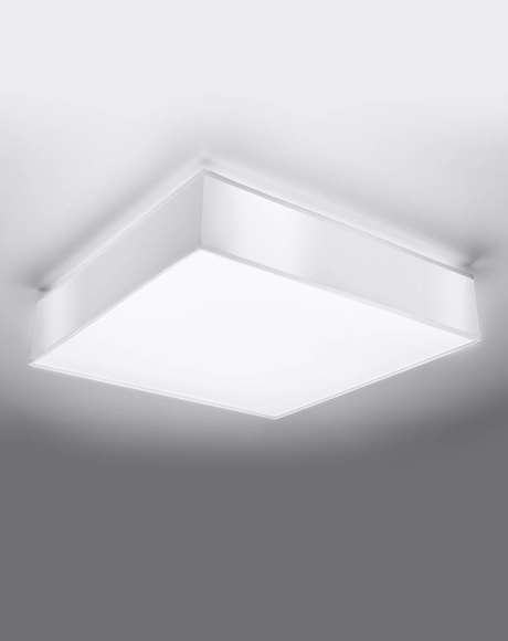 Plafond HORUS 45 BLANC + 3x ampoule LED E27 4000K Froid 7.5W 650lm