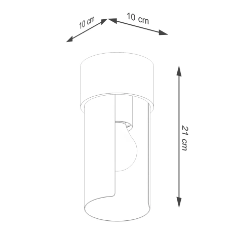 Plafonnier FLASH blanc