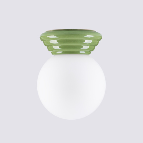 Plafonnier ZORI vert IP44