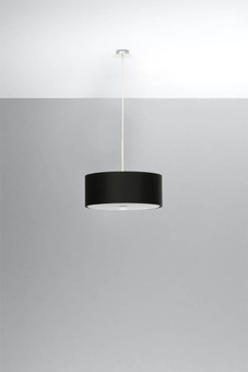 Lustre SKALA 30 noir + 3x ampoule LED E27 3000K Warm 7.5W 620lm