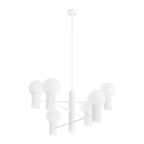Lustre HALO 6 blanc