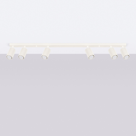 Plafonnier KARBON 6L beige