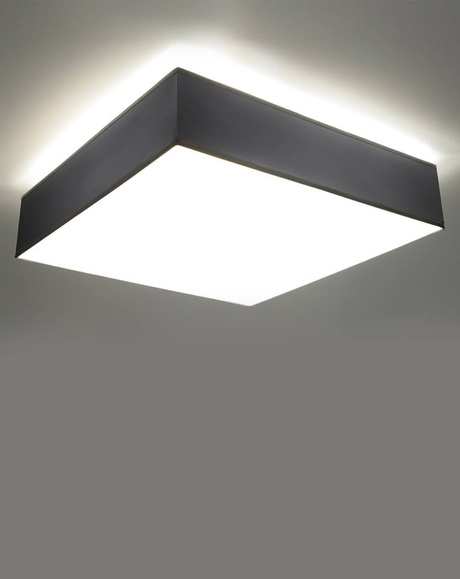 Plafond HORUS 55 GREY + 4x ampoule LED E27 4000K Cold 7.5W 650lm