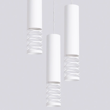 Lampe suspendue LAMI 3P blanc