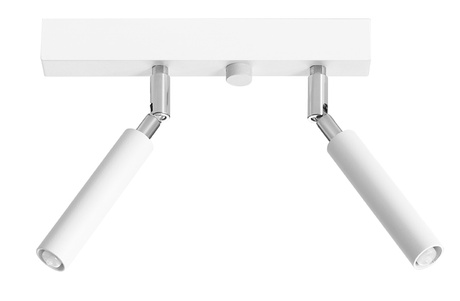 Plafond EYETECH 2 blanc + 2x ampoule LED G9 3000K Warm 4.5W 510lm