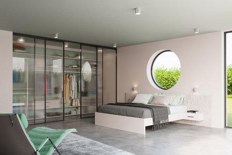 Applique INEZ gris + 1x ampoule LED G9 3000K Warm 4.5W 510lm