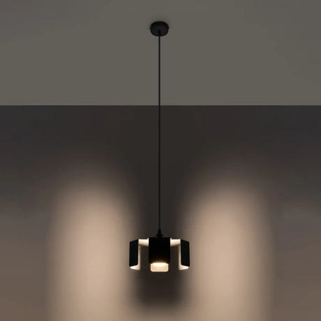 Lampe pendante TULIP noir